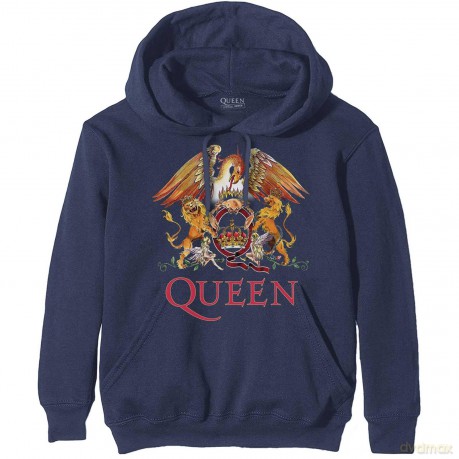 Queen: Unisex Pullover Hoodie: Classic Crest (XX-Large)