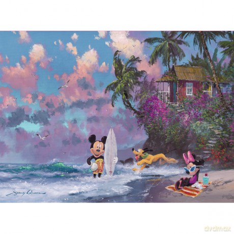 RAVEN 500 EL. Mickey Surfer [PUZZLE]