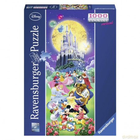 RAVENSBURGER 1000 el. Zamki Disneya [PUZZLE]