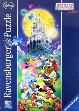 RAVENSBURGER 1000 el. Zamki Disneya [PUZZLE]