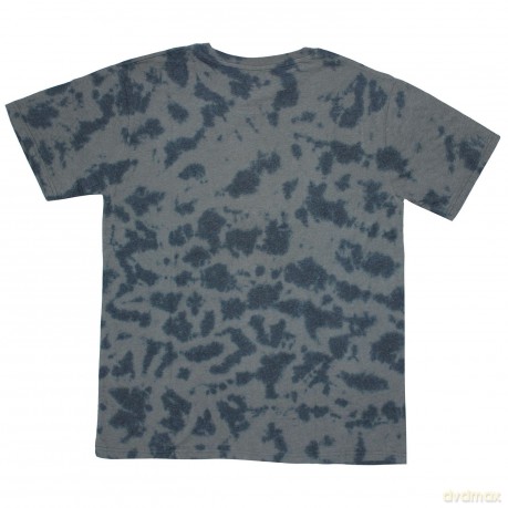 Queen: Unisex T-Shirt: Blue Crest (Dip-Dye On Black) (Wash Collection) (Large)