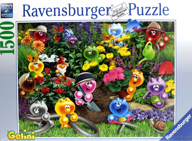 RAVENSBURGER 1000 el. Ogrodnicy [PUZZLE]