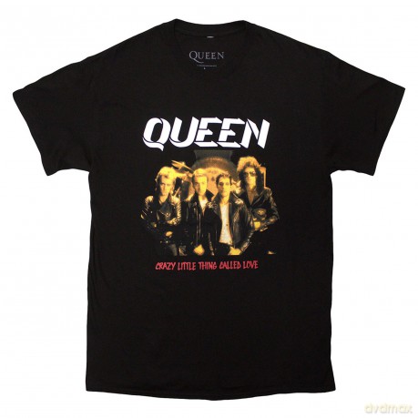Queen: Unisex T-Shirt: Crazy Little Thing (Black) (Small)