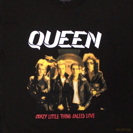 Queen: Unisex T-Shirt: Crazy Little Thing (Black) (Small)