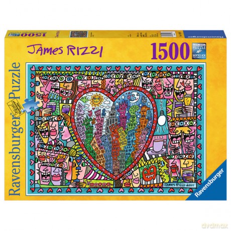 RAVENSBURGER 1500 el. Wszystko Co Kocham [PUZZLE]