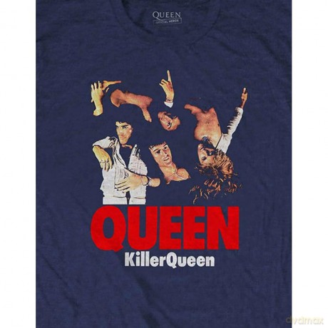 Queen: Unisex T-Shirt: Killer (Purple) (Large)