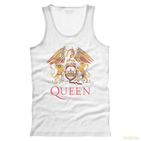 Queen: Unisex Tee Vest: Classic Crest (X-Small)