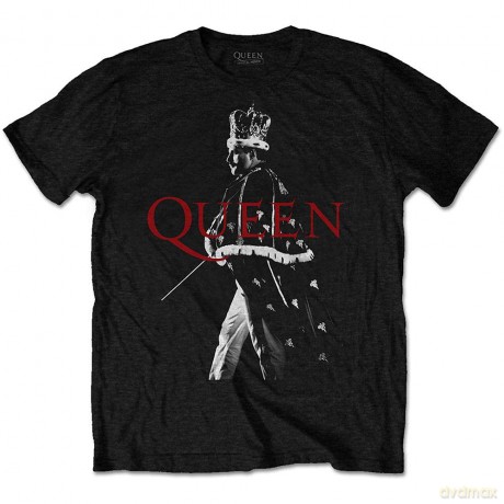 Queen: Unisex Tee: Freddie Crown (Large)