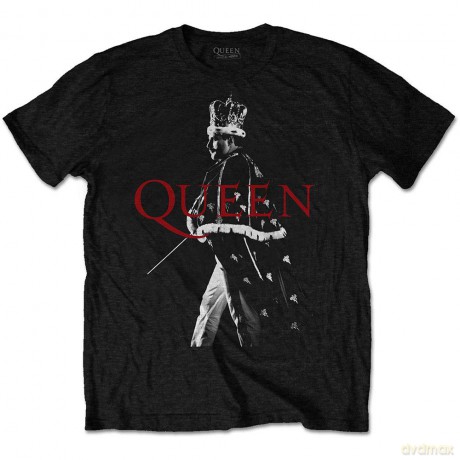 Queen: Unisex Tee: Freddie Crown (X-Large)
