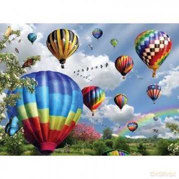 RAVEN 1000 EL. Loty Balonów [PUZZLE]