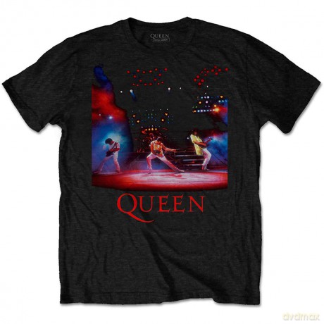Queen: Unisex Tee: Live Shot Spotlight (X-Large)