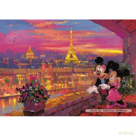 RAVEN 1000 EL. Mickey w Paryżu [PUZZLE]