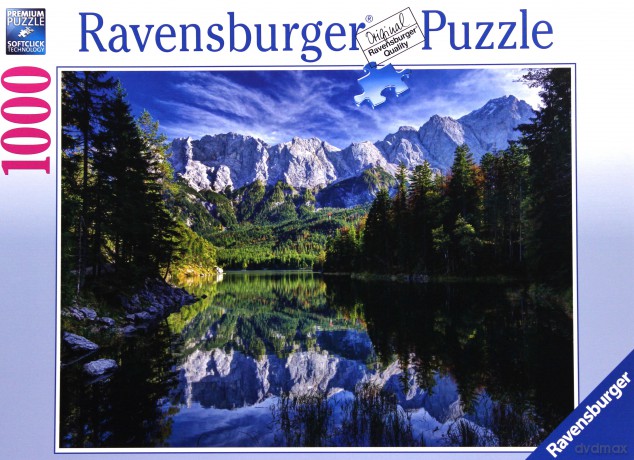 RAVENSBURGER 1000 el. Jezioro Eibsee [PUZZLE]