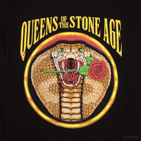 Queens Of The Stone Age: Unisex T-Shirt: Cobra (Black) (Large)