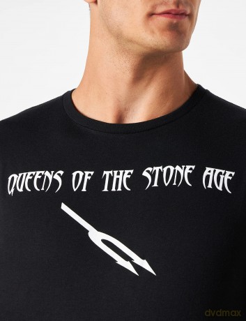 Queens Of The Stone Age: Unisex T-Shirt: Deaf Songs (Black) (Medium)