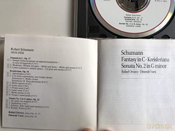 Varsi Orozco: Schuman-Fantasy In C,Sonata N.2 [CD]