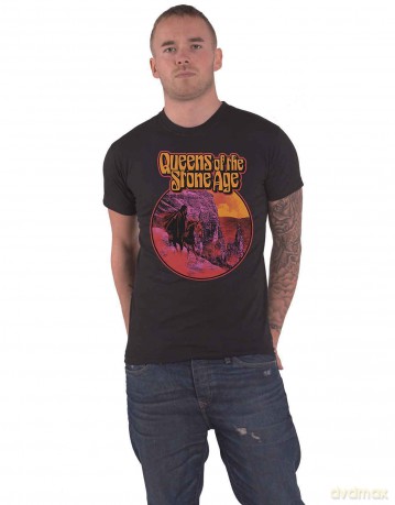 Queens Of The Stone Age: Unisex T-Shirt: Hell Ride (Black) (XX-Large)