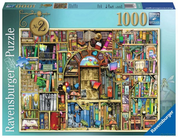 RAVEN 1000 EL. Dziwaczna Księgarnia 2 [PUZZLE]