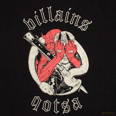 Queens Of The Stone Age: Unisex T-Shirt: Villains (Black) (Small)