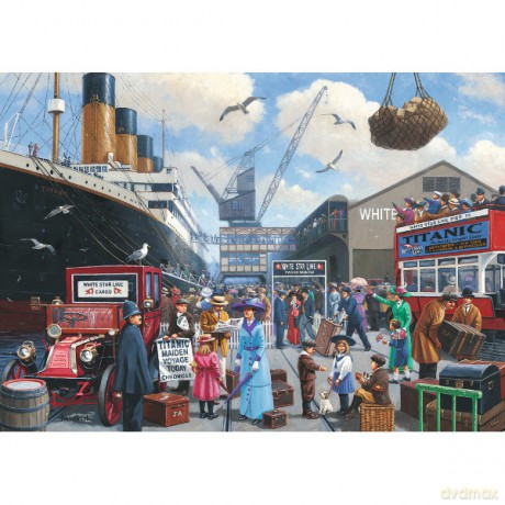 RAVEN 1000 EL. Titanic Pierwsza Podróż [PUZZLE]