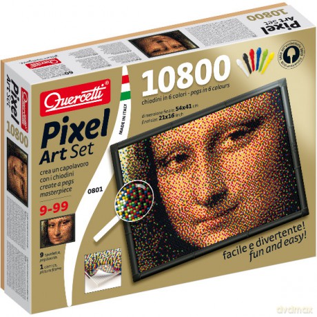 QUERCETTI Pixel Gioconda Mozaika [ZABAWKA]