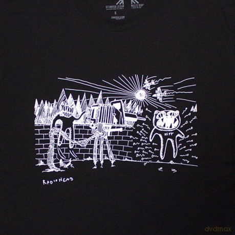 Radiohead: Unisex Organic T-Shirt: Despot (Black) (Large)