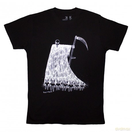 Radiohead: Unisex Organic T-Shirt: Grim Reaper (Black) (XX-Large)