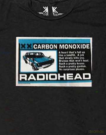 Radiohead: Unisex T-Shirt: Carbon Patch (Black) (XX-Large)