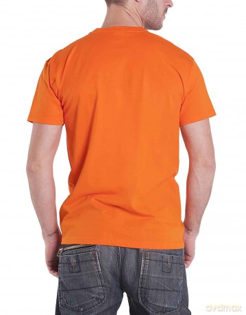 Radiohead: Unisex T-Shirt: Gawps (Orange) (Large)