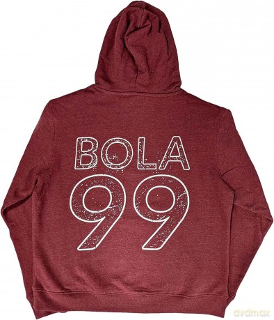Rage Against The Machine: Unisex Pullover Hoodie: Battle 99. (Maroon Red) (Back Print) (XX-Large)