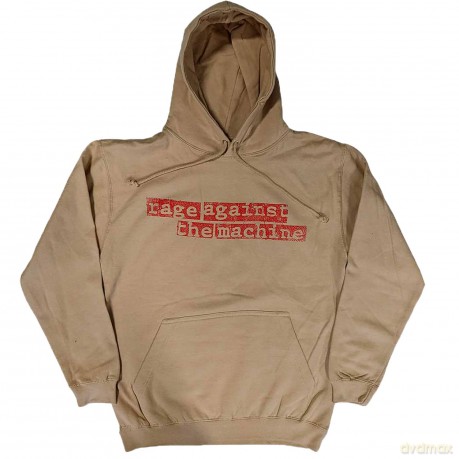 Rage Against The Machine: Unisex Pullover Hoodie: Nuns (Sand) (Back Print) (Small)
