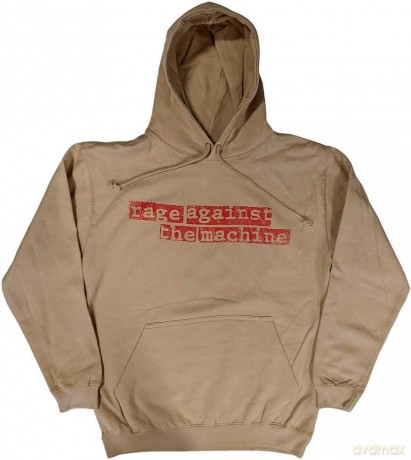 Rage Against The Machine: Unisex Pullover Hoodie: Nuns (Sand) (Back Print) (XX-Large)