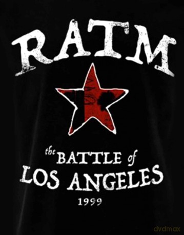 Rage Against The Machine: Unisex T-Shirt: Battle Star (Black) (Back Print) (XX-Large)