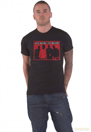 Rage Against The Machine: Unisex T-Shirt: Debut (Black) (Large)