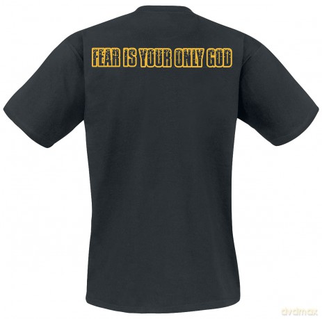 Rage Against The Machine: Unisex T-Shirt: Fear Is Our Only God (Black) (Back Print) (Small)