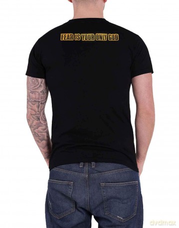 Rage Against The Machine: Unisex T-Shirt: Fear Is Our Only God (Black) (Back Print) (XX-Large)