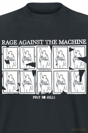 Rage Against The Machine: Unisex T-Shirt: Post No Bills (Black) (Medium)