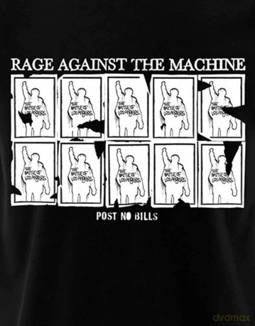 Rage Against The Machine: Unisex T-Shirt: Post No Bills (Black) (Small)