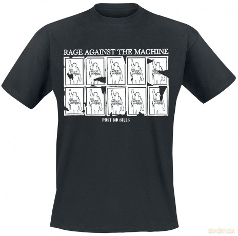 Rage Against The Machine: Unisex T-Shirt: Post No Bills (Black) (X-Large)
