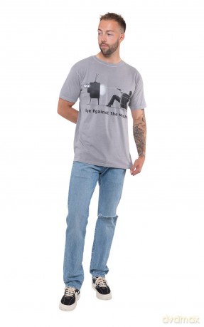 Rage Against The Machine: Unisex T-Shirt: Won't Do (Light Grey Mineral Wash) (Wash Collection) (Medium)