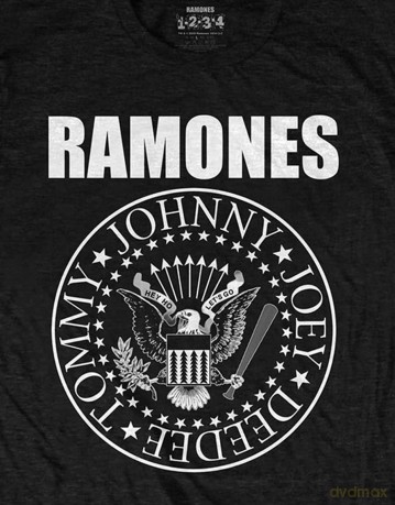 Ramones: Kids T-Shirt: Presidential Seal (Black) (12-13 Years)