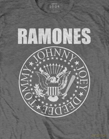 Ramones: Kids T-Shirt: Presidential Seal (Charcoal Grey) (5-6 Years)