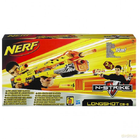 HASBRO Nerf NStrike Longshot CS6 [ZABAWKA]