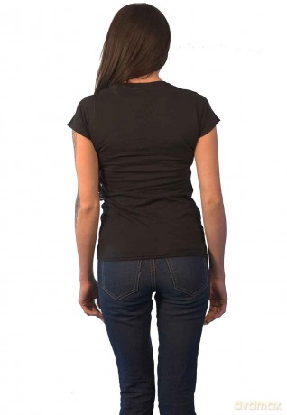 Ramones: Ladies T-Shirt: Presidential Seal (Black) (Embellished) (Medium)