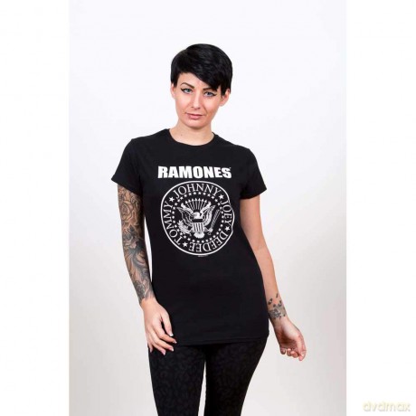 Ramones: Ladies Tee: Seal (Skinny Fit) (XX-Large)
