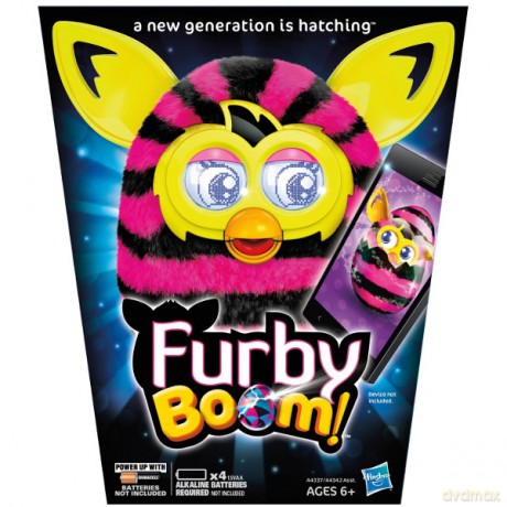 HASBRO Furby Boom Sweet Czarne i różowe [ZABAWKA]
