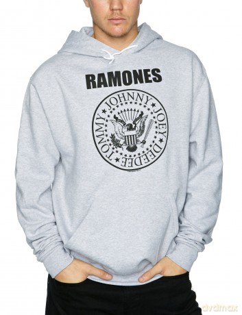 Ramones: Men's Pullover Hoodie: Presidential Seal (Small)
