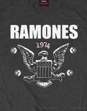 Ramones: Men's Tee: 1974 Eagle (Large)