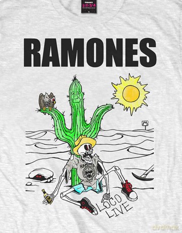 Ramones: Men's Tee: Loco Live (Medium)