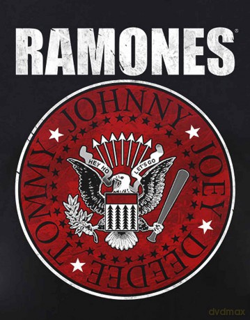 Ramones: Men's Tee: Red Fill Seal (Large)